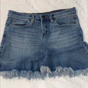Blank NYC Blue Mini Skirt Vibrant and Versatile